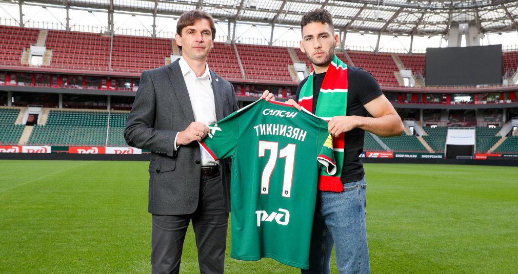 Lokomotiv signs Nair Tiknizyan