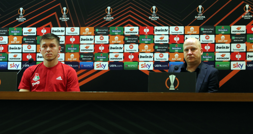 Пресс-конференция Марко Николича и Рифата Жемалетдинова после матча с «Лацио»