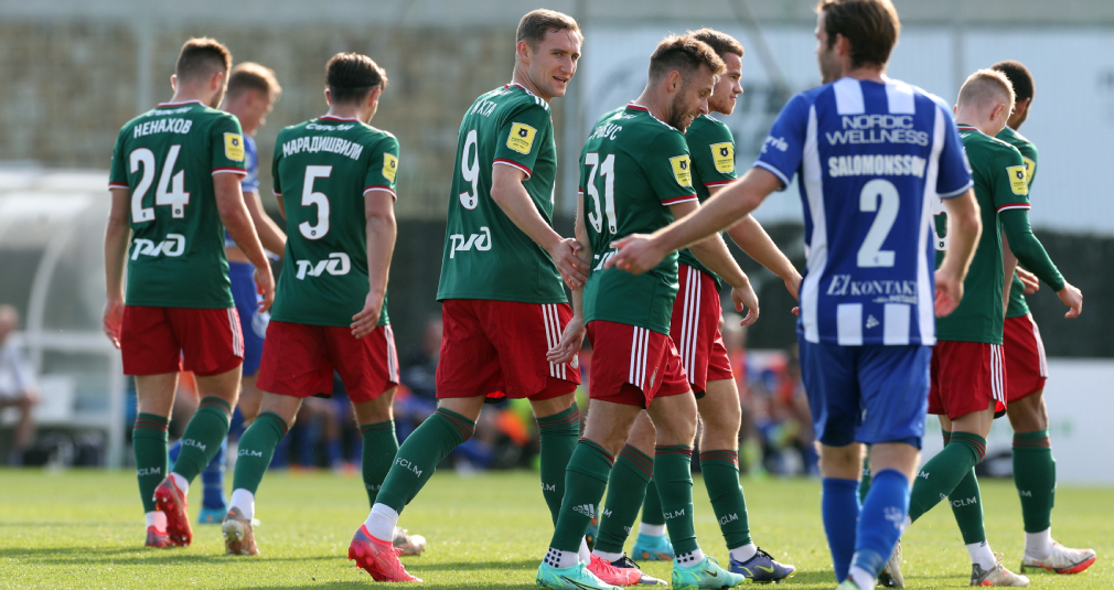 Friendly Game: Lokomotiv 4:2 Göteborg